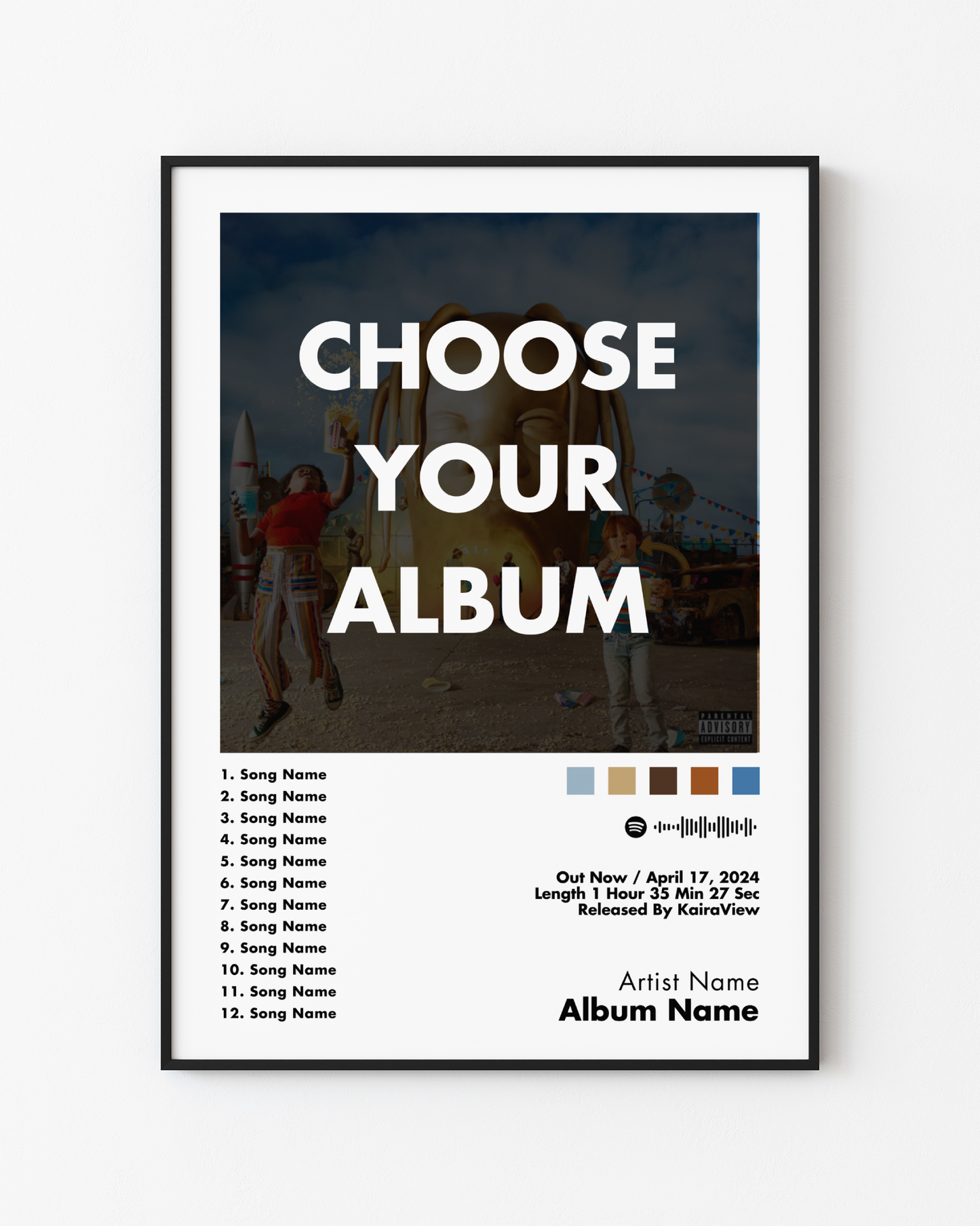 CUSTOMIZE YOUR ALBUM