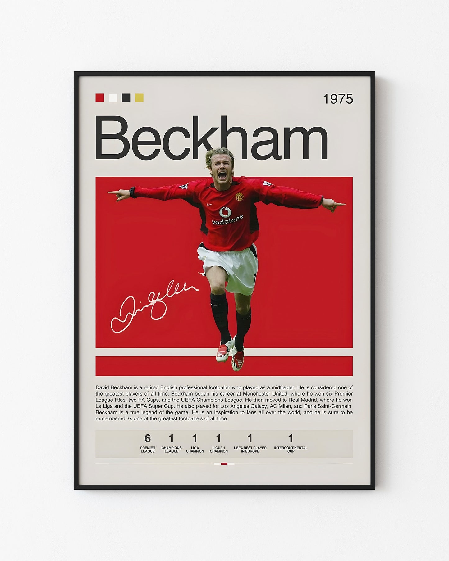 DAVID BECKHAM - MANCHESTER UNITED