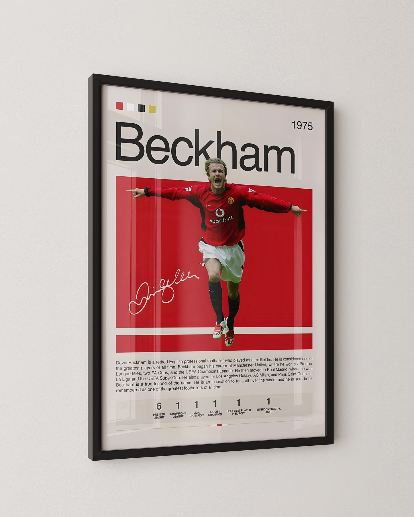 DAVID BECKHAM - MANCHESTER UNITED