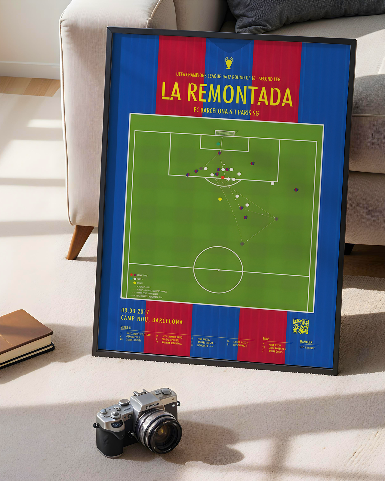 LA REMONTADA - BARCALONA VS PSG