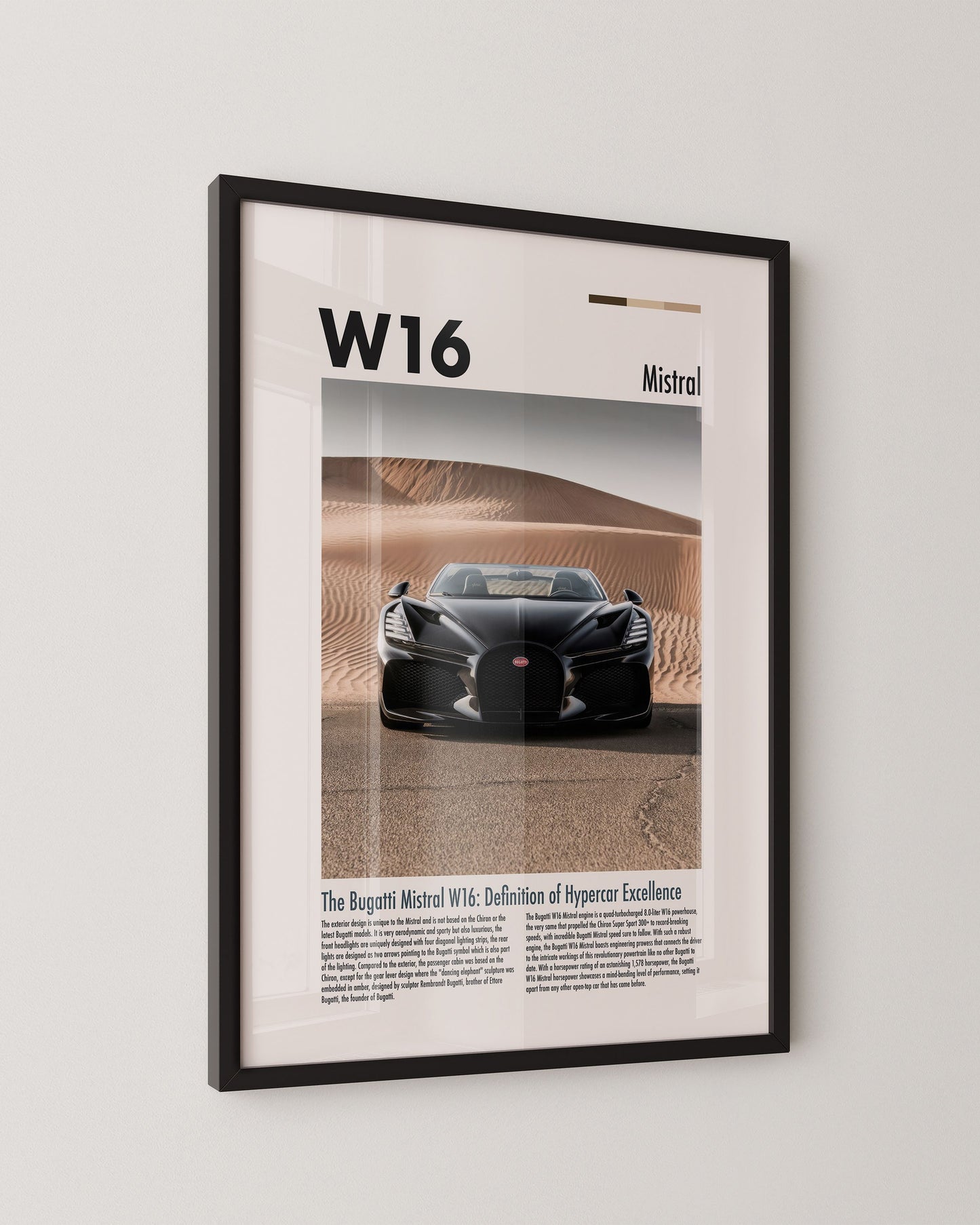 BUGATTI MISTRAL W16