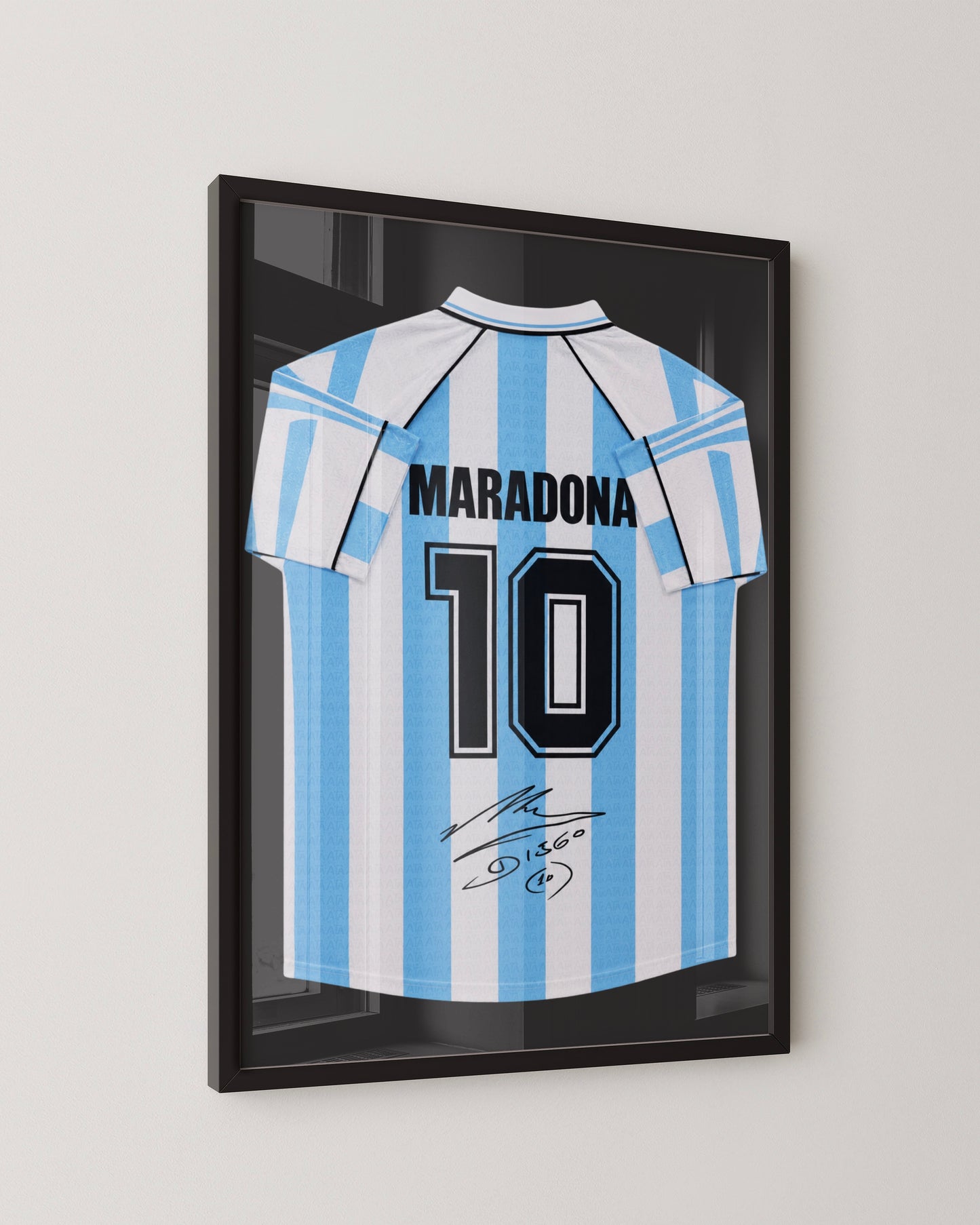 DIEGO MARADONA - SIGNED ARGENTINA WORLD CUP 1994 JERSEY