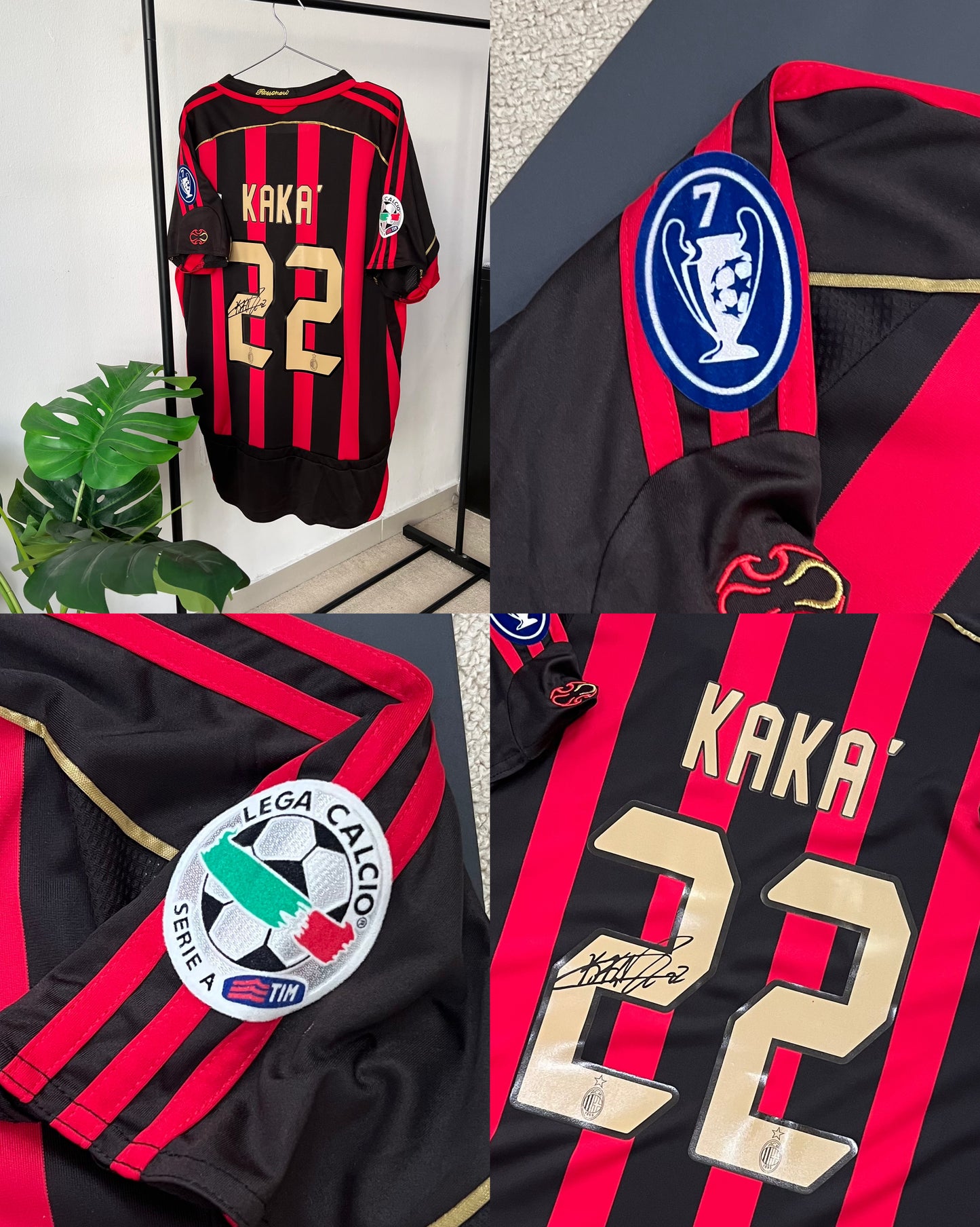 KAKA - SIGNED AC MILAN 2006/2007 JERSEY