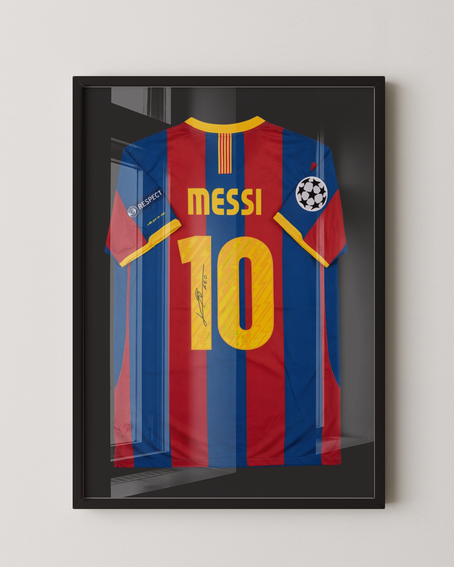 MESSI - SIGNED BARCALONA 2010/2011 JERSEY