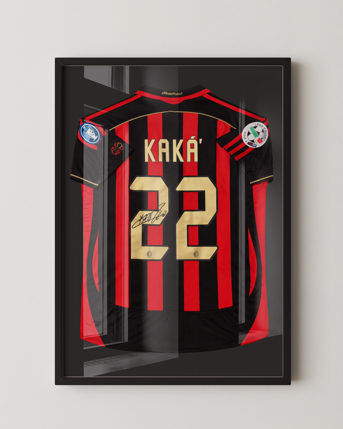 KAKA - SIGNED AC MILAN 2006/2007 JERSEY