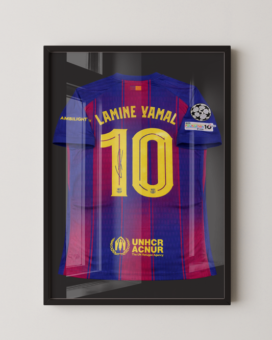 LAMINE YAMAL - SIGNED BARCALONA 2025/2026 JERSEY