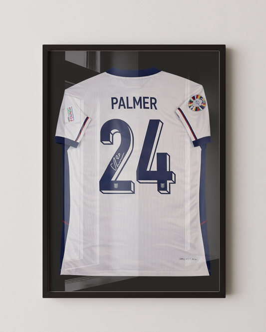 COLE PALMER - SIGNED ENGLAND EURO 2024 JERSEY