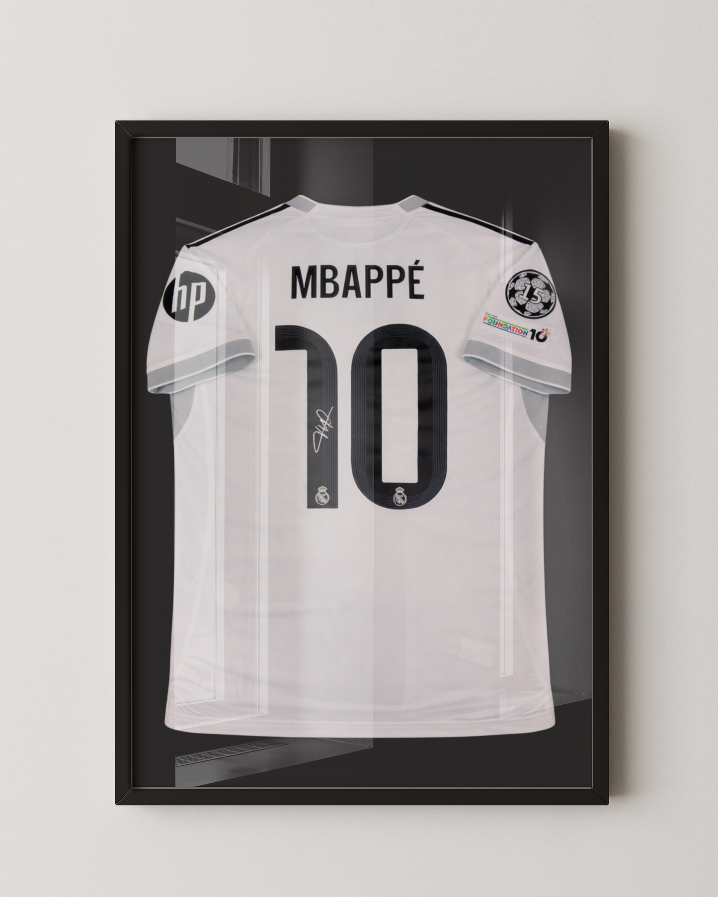 KYLIAN MBAPPE - SIGNED REAL MADRID WHITE 2025/2026 JERSEY
