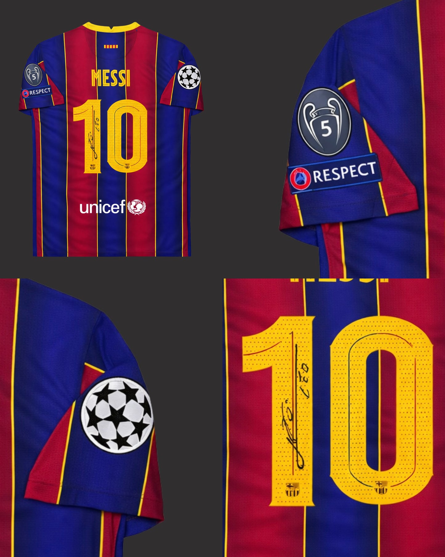 MESSI - SIGNED BARCALONA 2020/2021 JERSEY