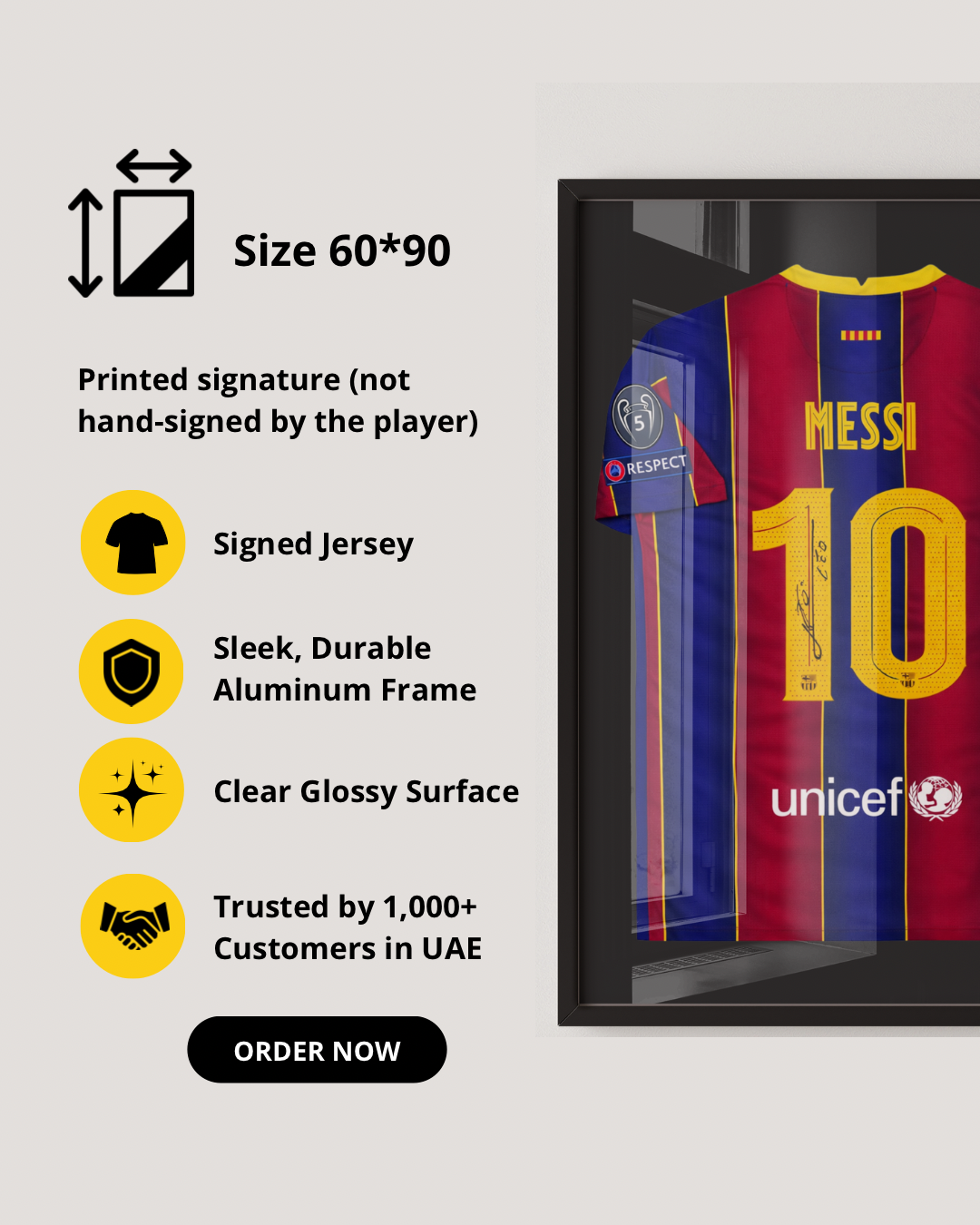 MESSI - SIGNED BARCALONA 2020/2021 JERSEY