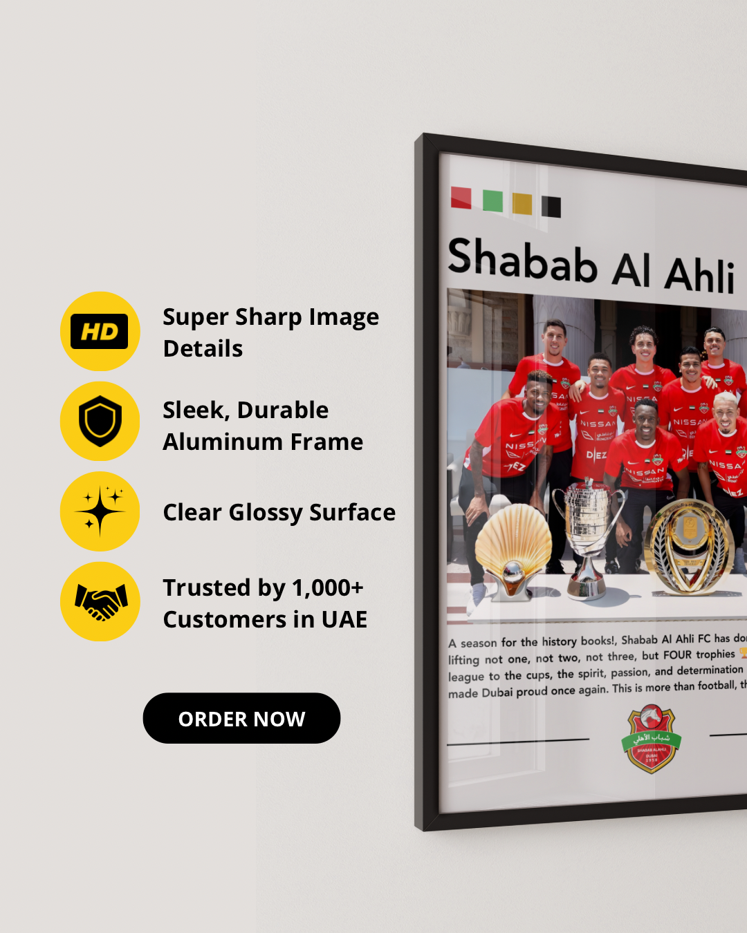 SHABAB AL AHLI - SEASON 2024/2025 TROPHIES