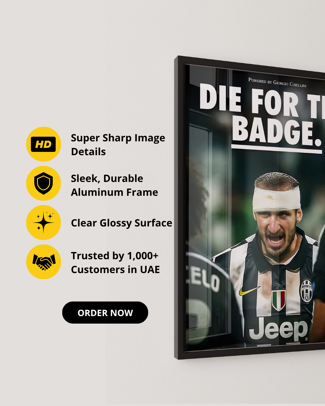 DIE FOR THE BADGE - CHIELLINI