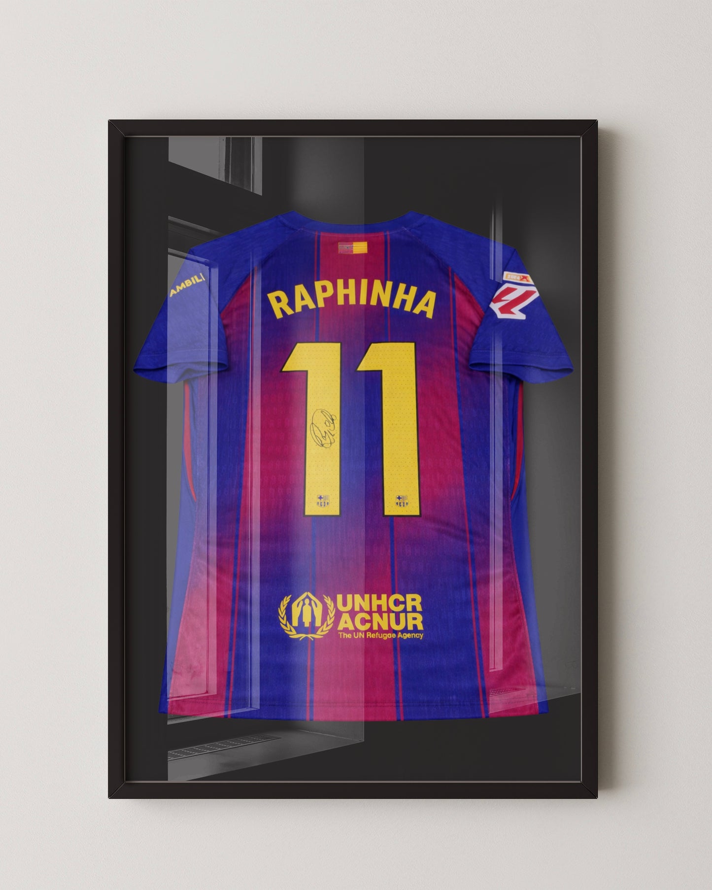 RAPHINHA - SIGNED BARCALONA 2025/2026 JERSEY