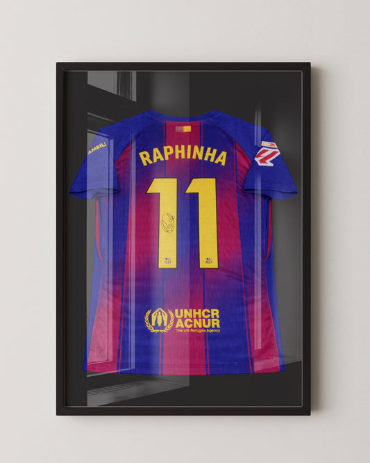RAPHINHA - SIGNED BARCALONA 2025/2026 JERSEY