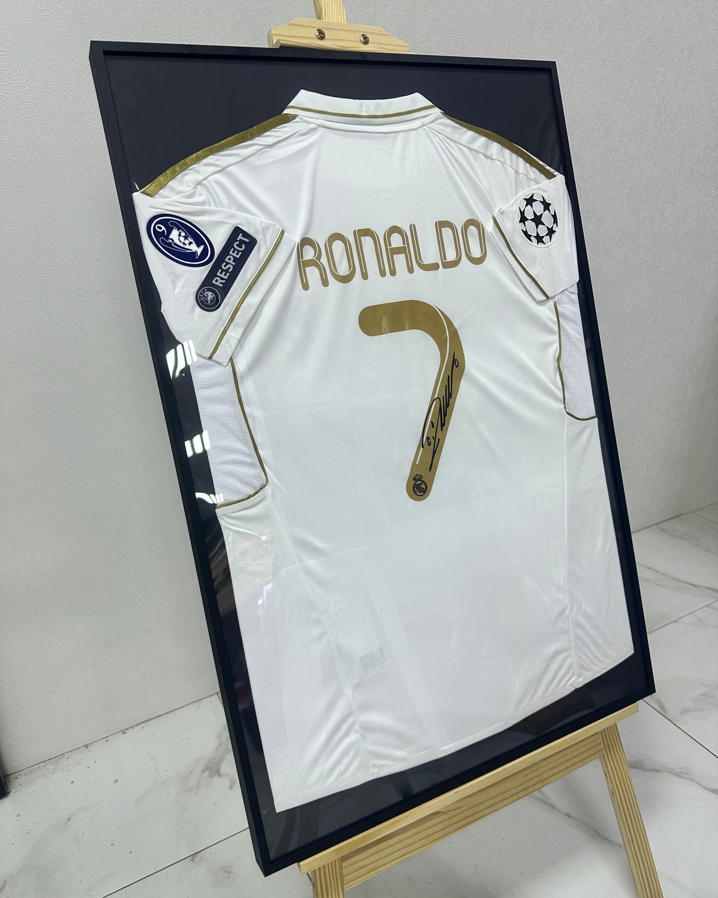 CRISTIANO RONALDO - SIGNED REAL MADRID 2011/2012 JERSEY