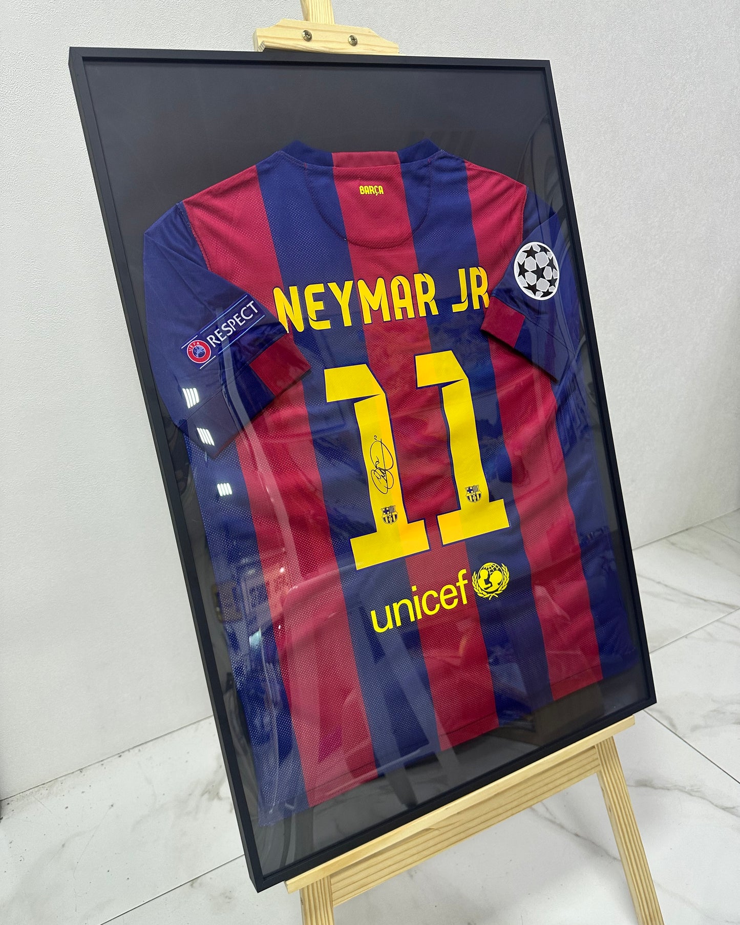 NEYMAR JR - SIGNED BARCALONA 2014/2015 JERSEY