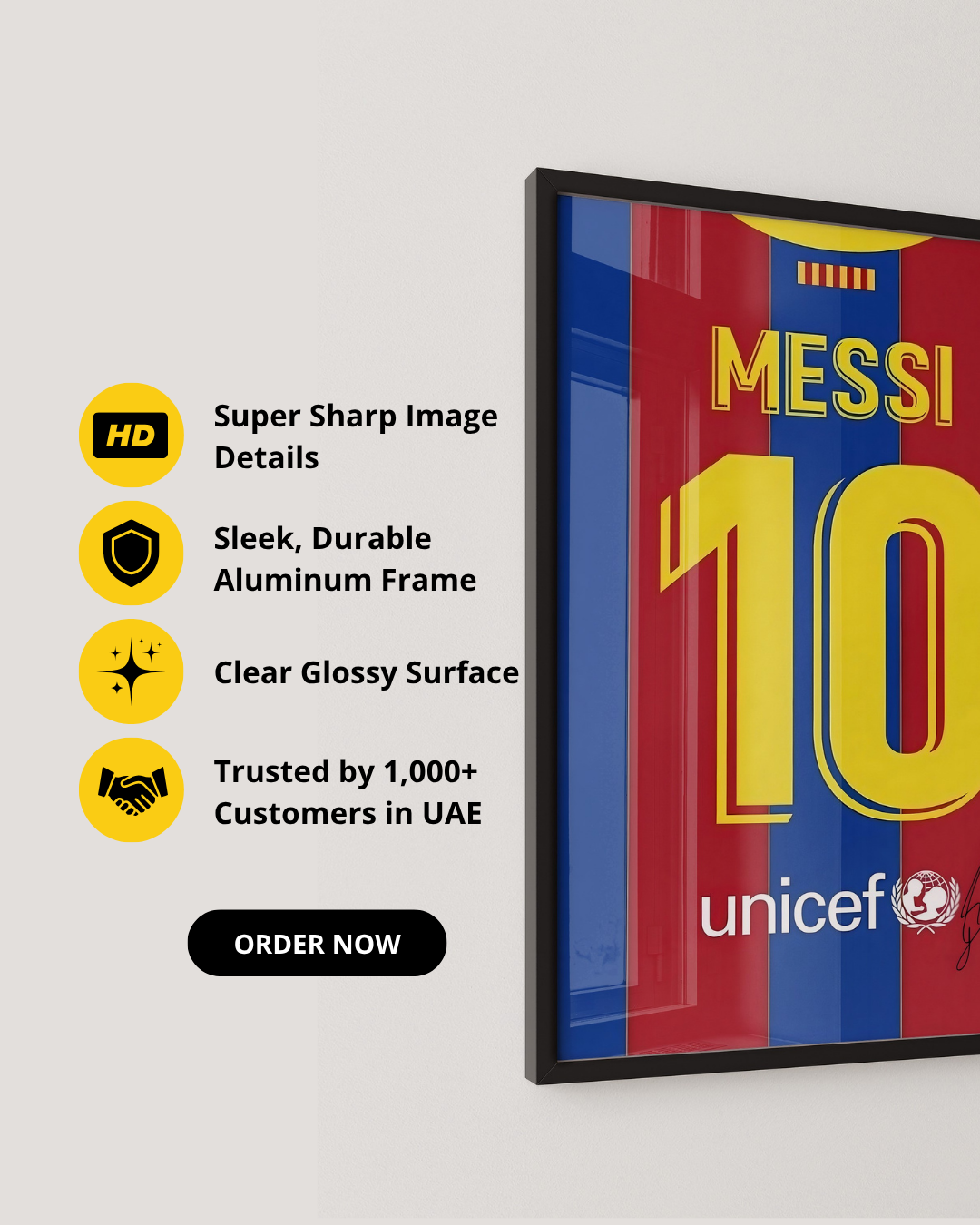 LIONEL MESSI - BARCALONA JERSEY