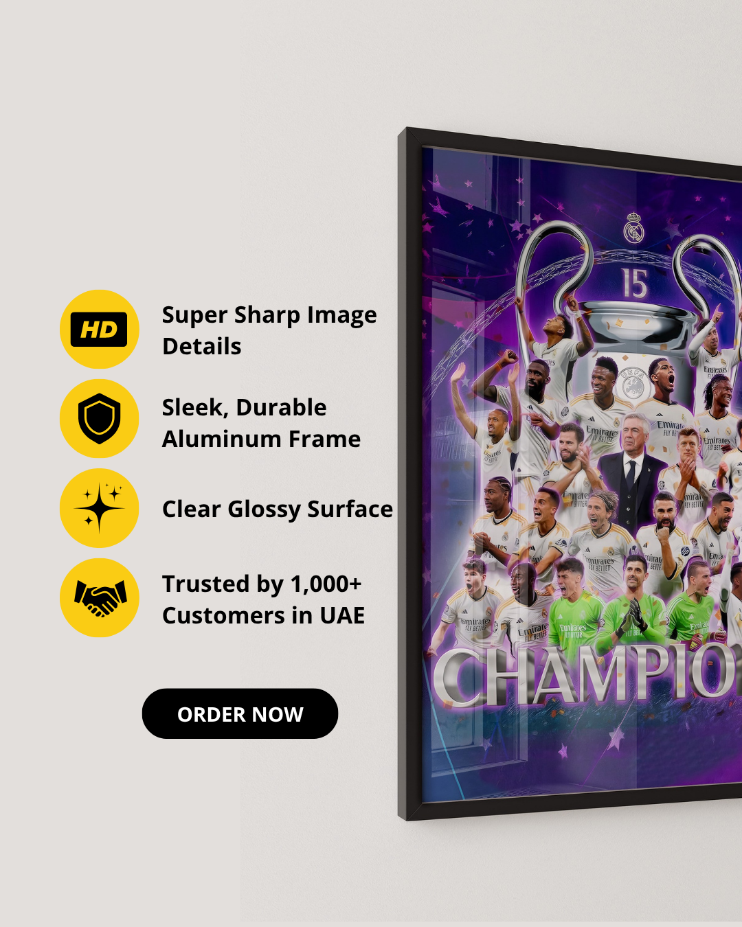 REAL MADRID - 15TH CHAMPIONS LEAGUE TITLE