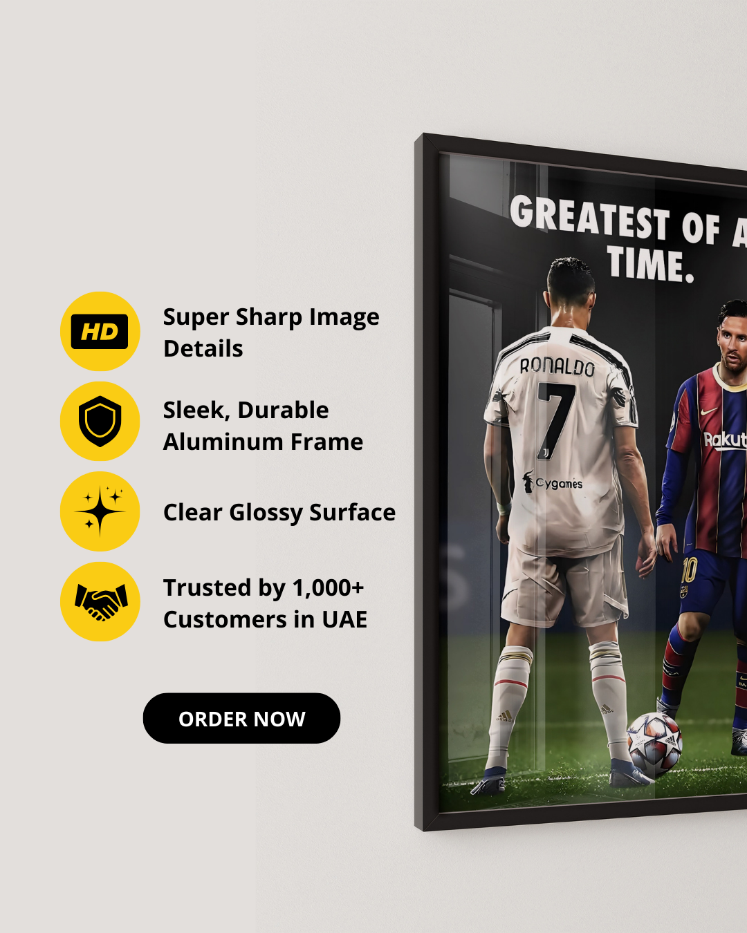 GREATEST OF ALL TIME - MESSI AND RONALDO