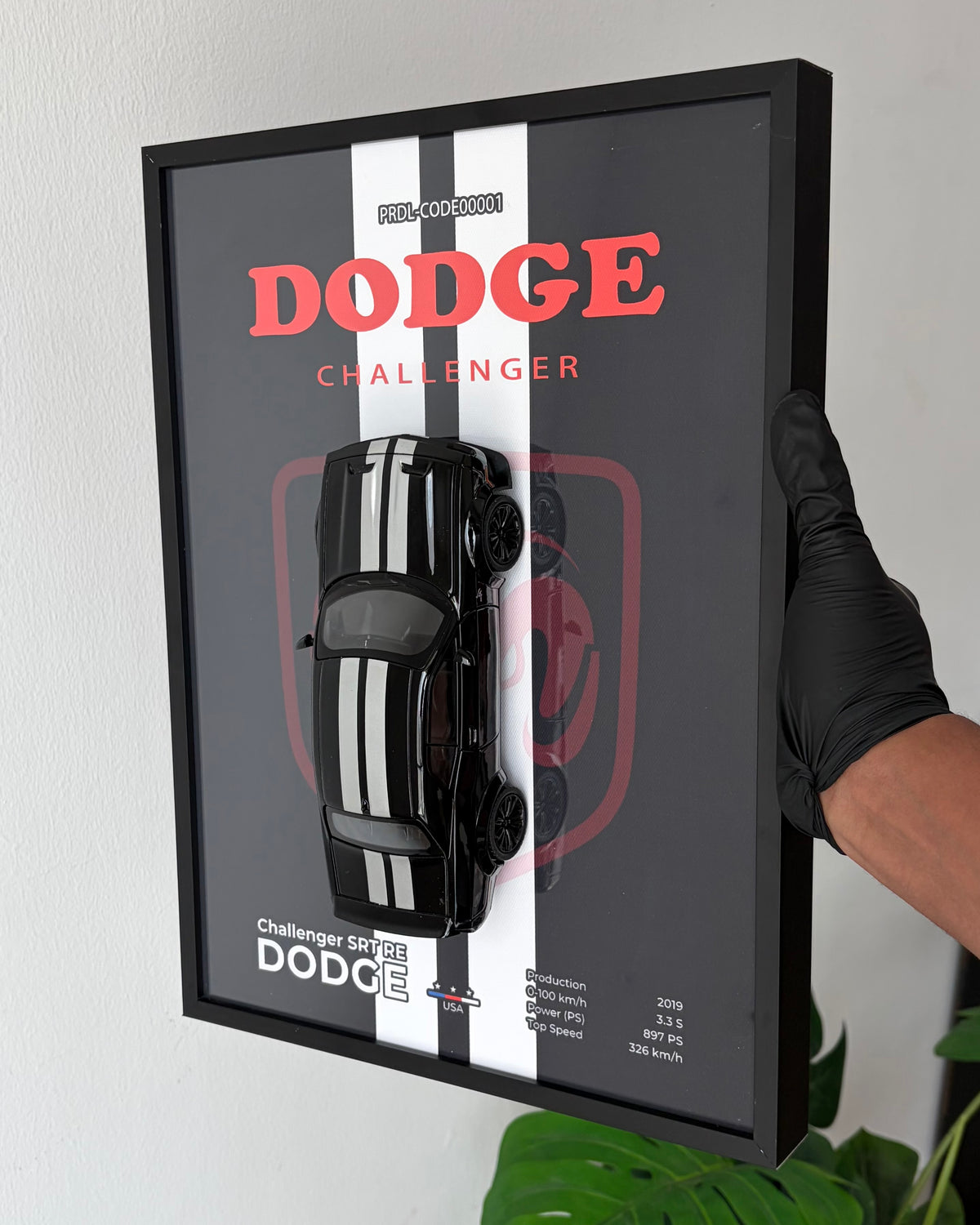 3D DODGE CHALLENGER - SRT RE