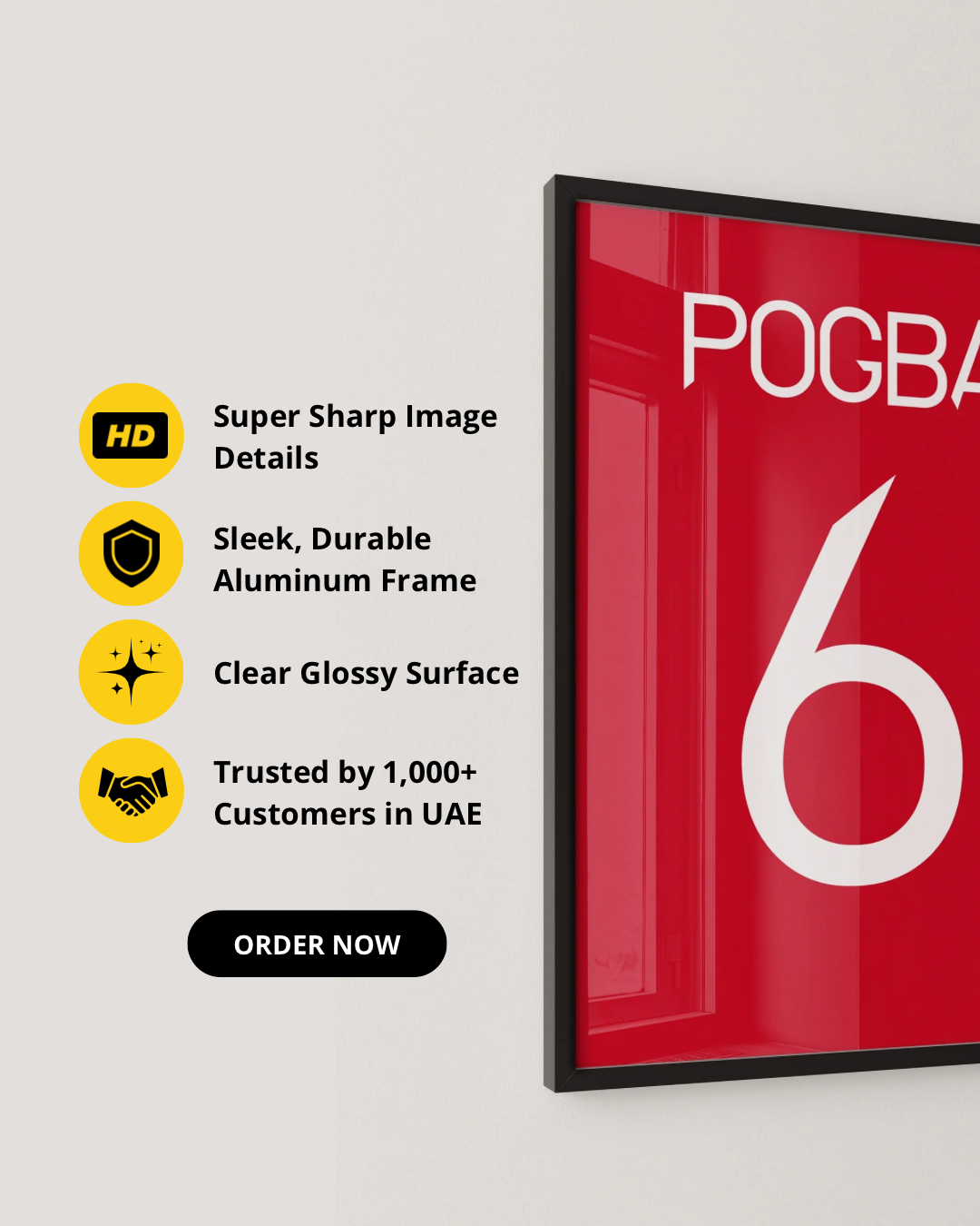 POGBA - MANCHESTER UNITED JERSEY