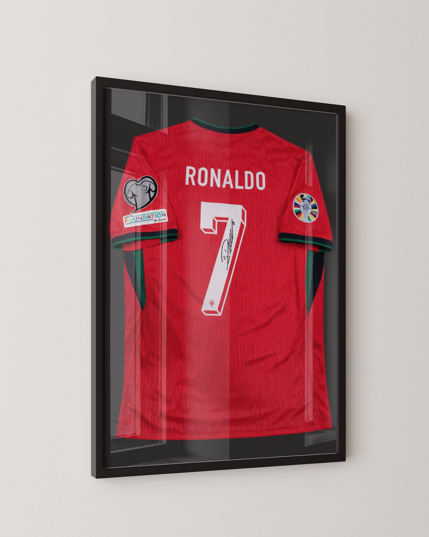 CRISTIANO RONALDO - SIGNED PORTUGAL EURO 2024 JERSEY