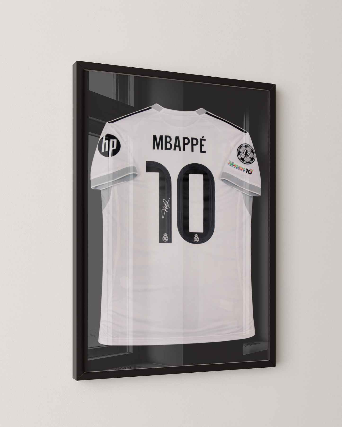 KYLIAN MBAPPE - SIGNED REAL MADRID WHITE 2025/2026 JERSEY