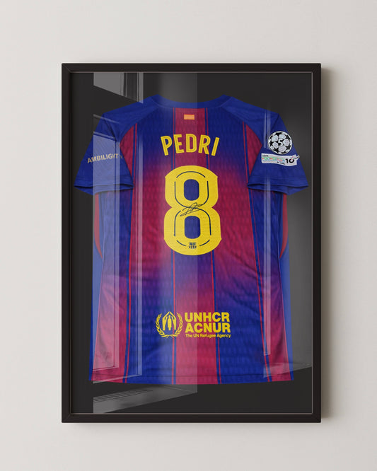 PEDRI - SIGNED BARCALONA 2025/2026 JERSEY