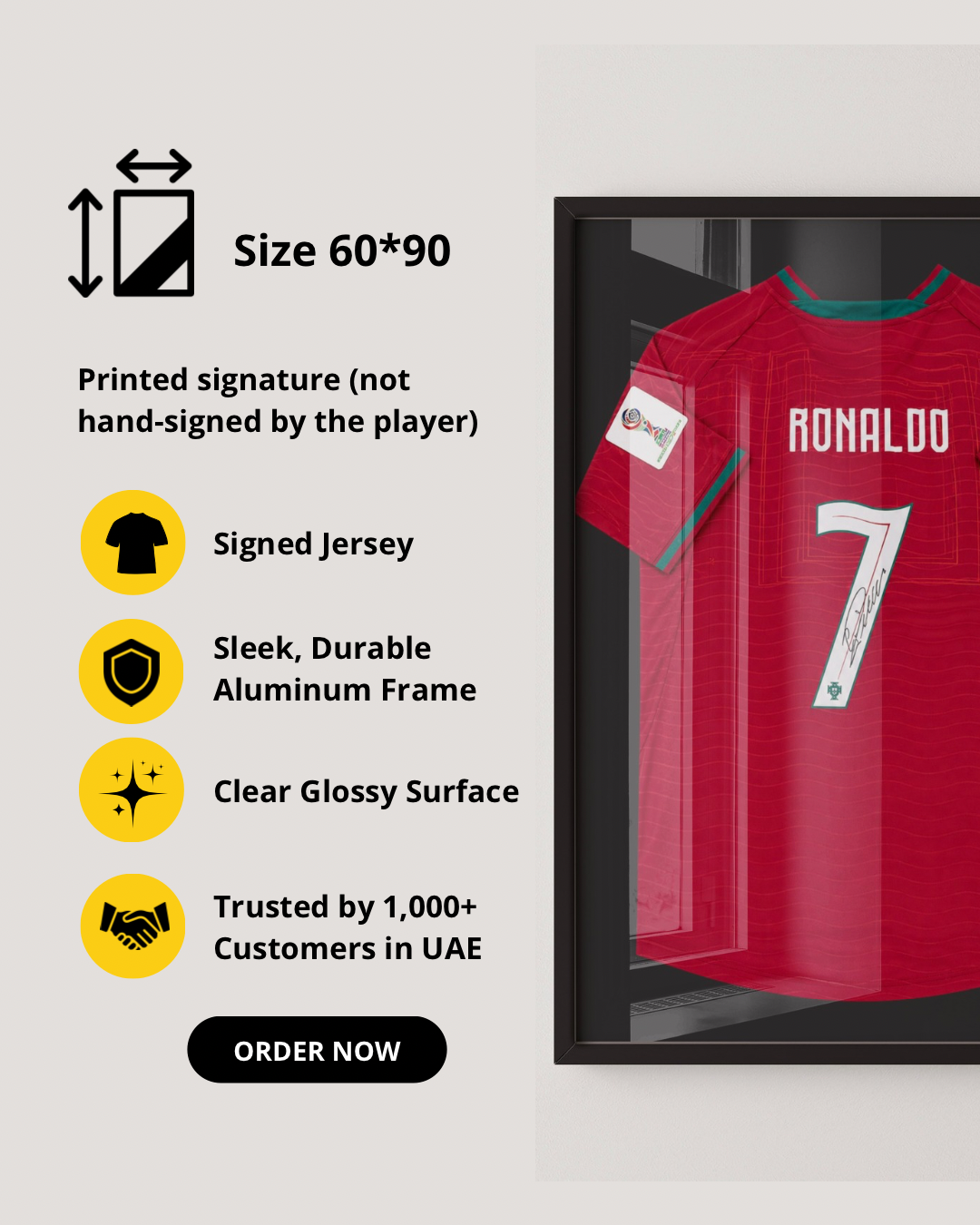 CRISTIANO RONALDO - SIGNED PORTUGAL WORLD CUP 2026 JERSEY 2.0