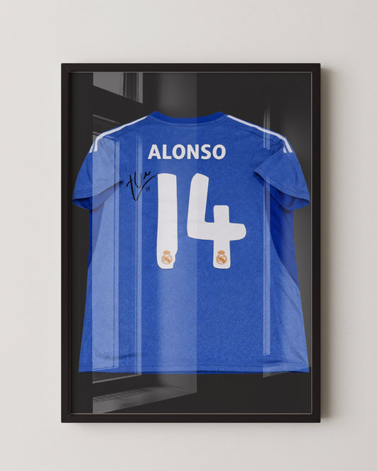 XABI ALONSO - SIGNED REAL MADRID 2013/2014 JERSEY