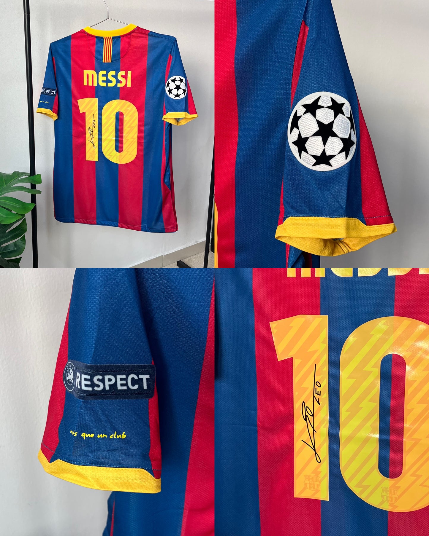 MESSI - SIGNED BARCALONA 2010/2011 JERSEY