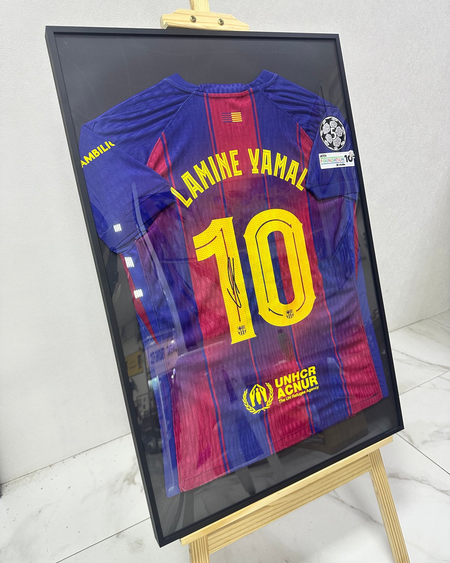 LAMINE YAMAL - SIGNED BARCALONA 2025/2026 JERSEY