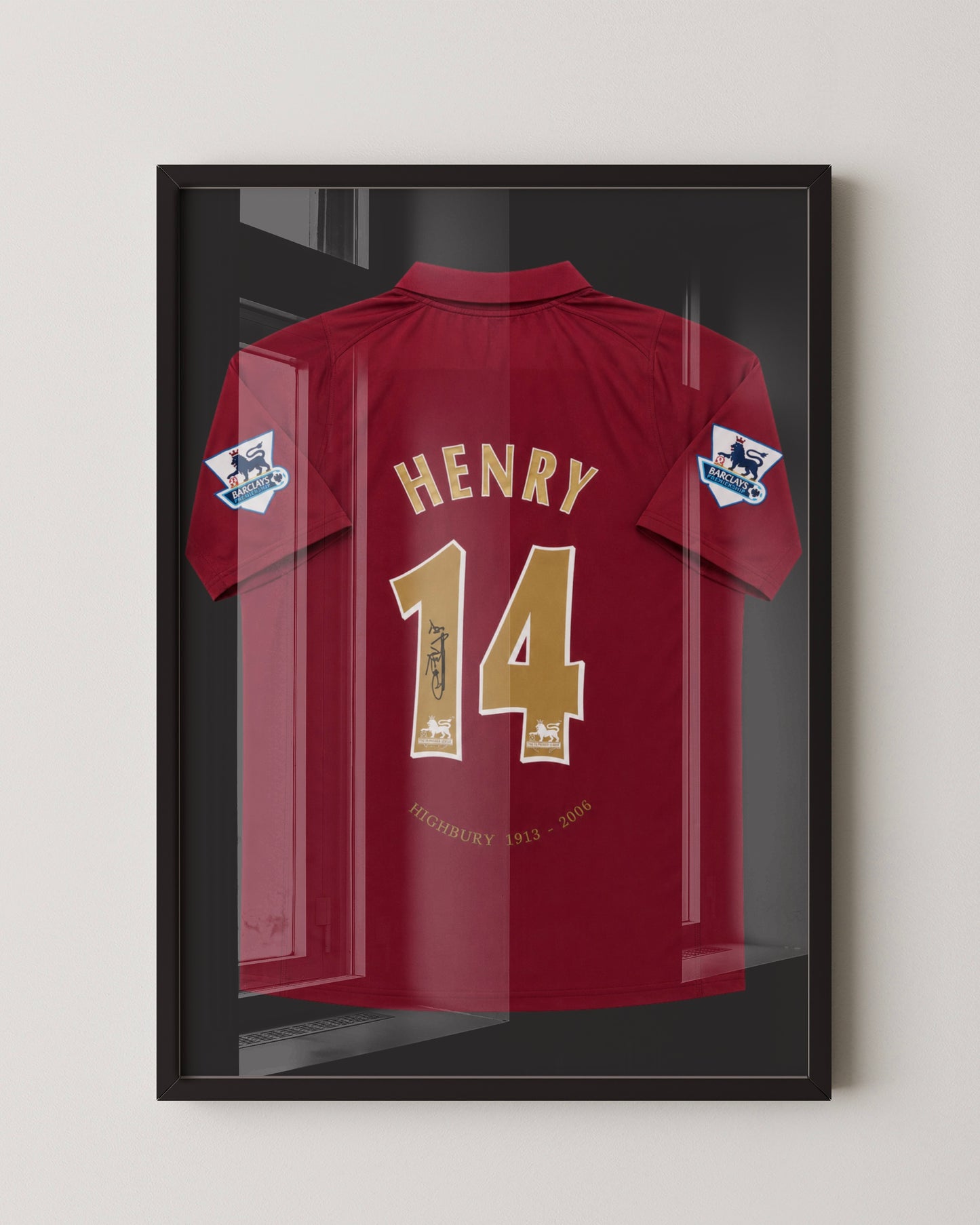 THIERRY HENRY - SIGNED ARSENAL 2005/2006 JERSEY