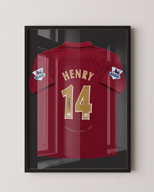 THIERRY HENRY - SIGNED ARSENAL 2005/2006 JERSEY
