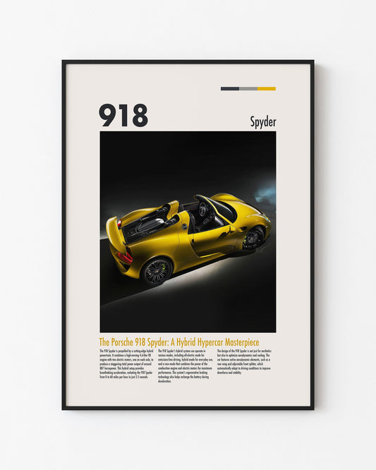 PORSCHE 918 SPYDER