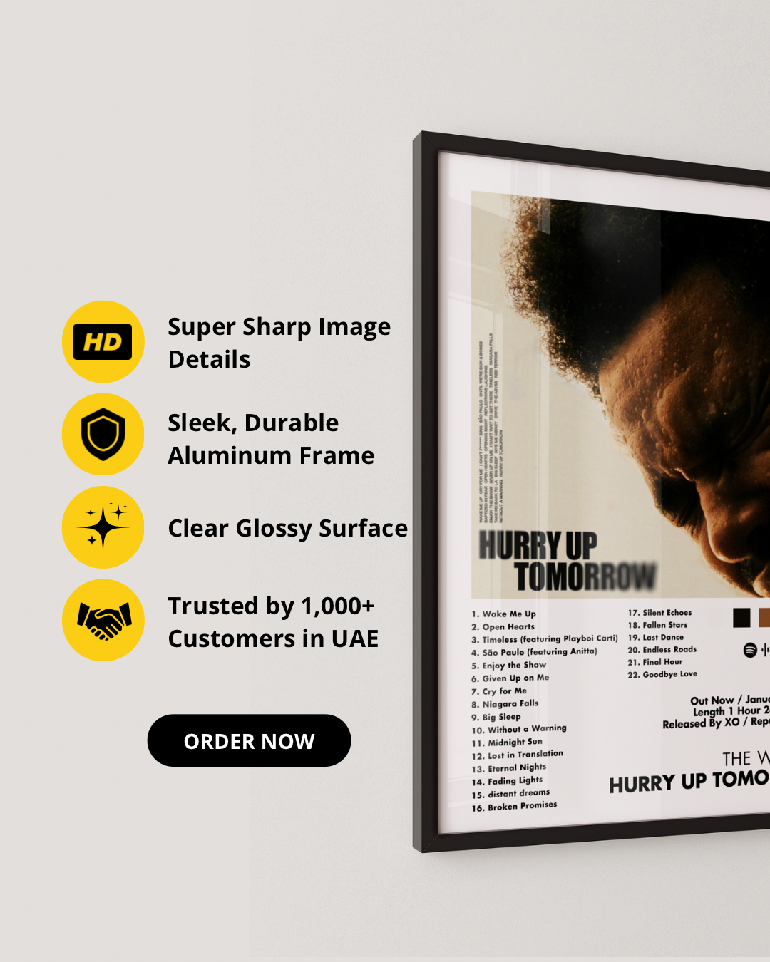 HURRY UP TOMORROW - THE WEEKND