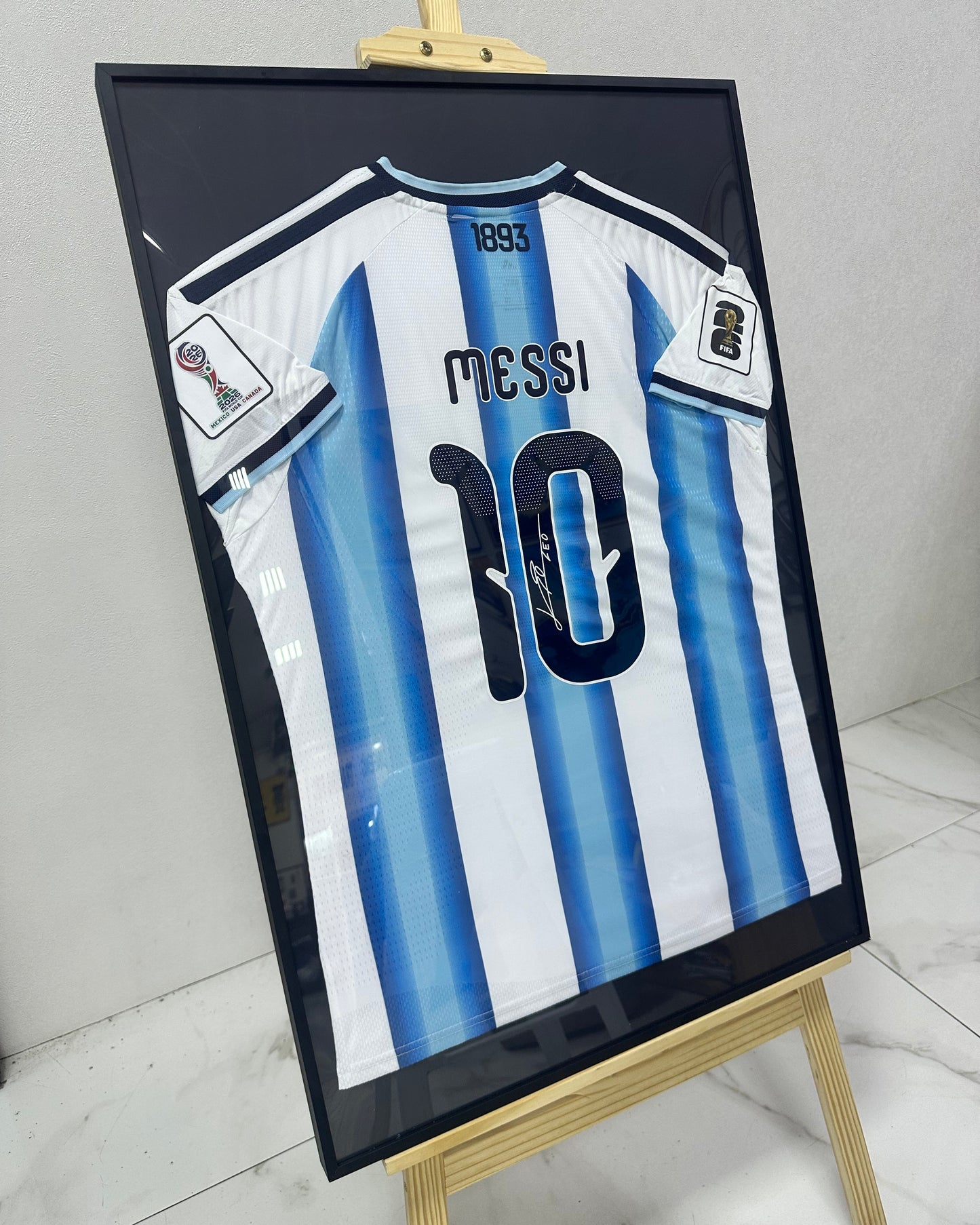 MESSI - SIGNED ARGENTINA 2026 WORLD CUP JERSEY