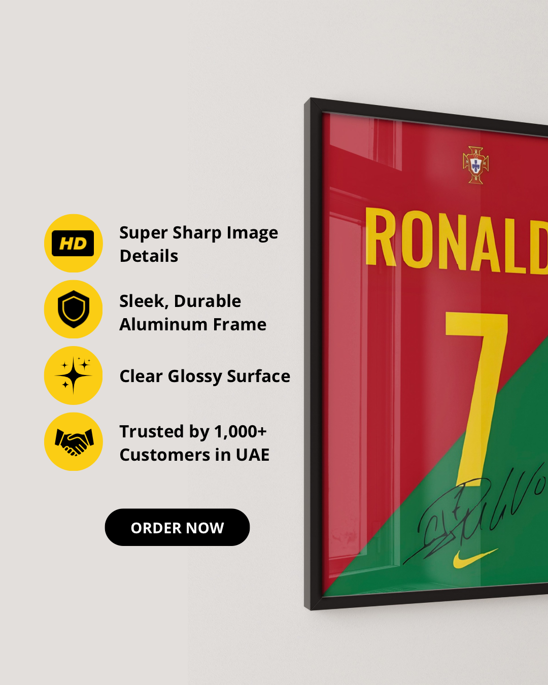 CRISTIANO RONALDO - PORTUGAL JERSEY