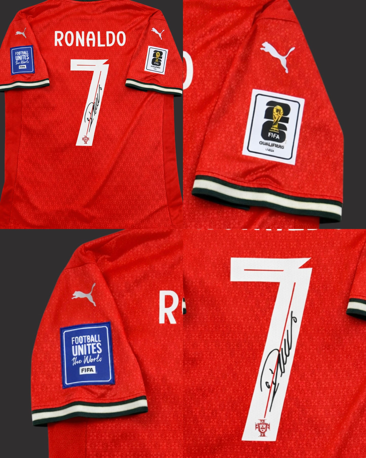 CRISTIANO RONALDO - SIGNED PORTUGAL WORLD CUP 2026 JERSEY