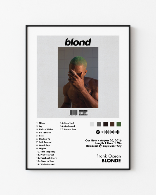 BLONDE - FRANK OCEAN
