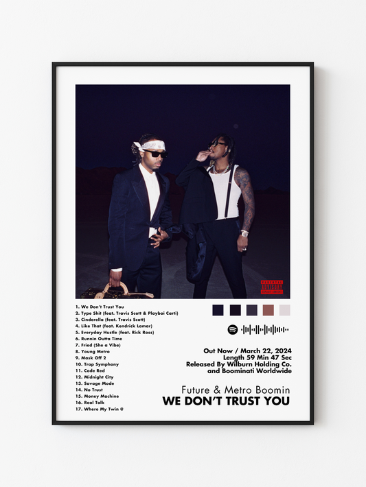 WE DON'T TRUST YOU - FUTURE & METRO BOOMIN