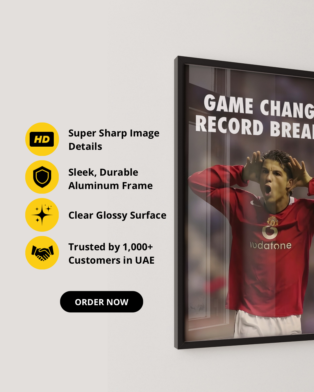 RONALDO - GAME CHANGER, RECORD BREAKER.