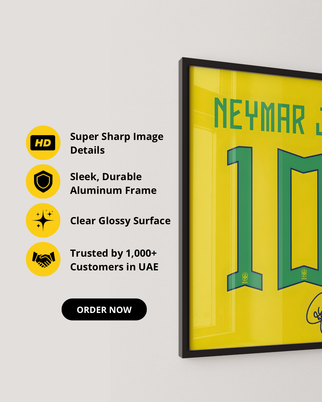 NEYMAR - BRAZIL JERSEY