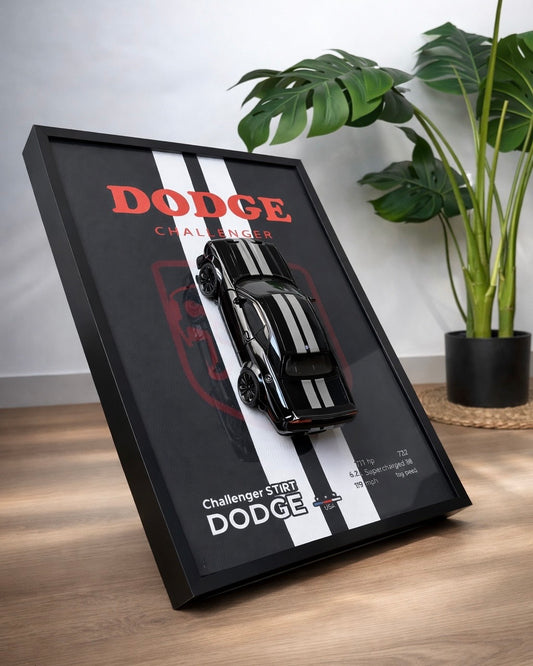 3D DODGE CHALLENGER - SRT RE
