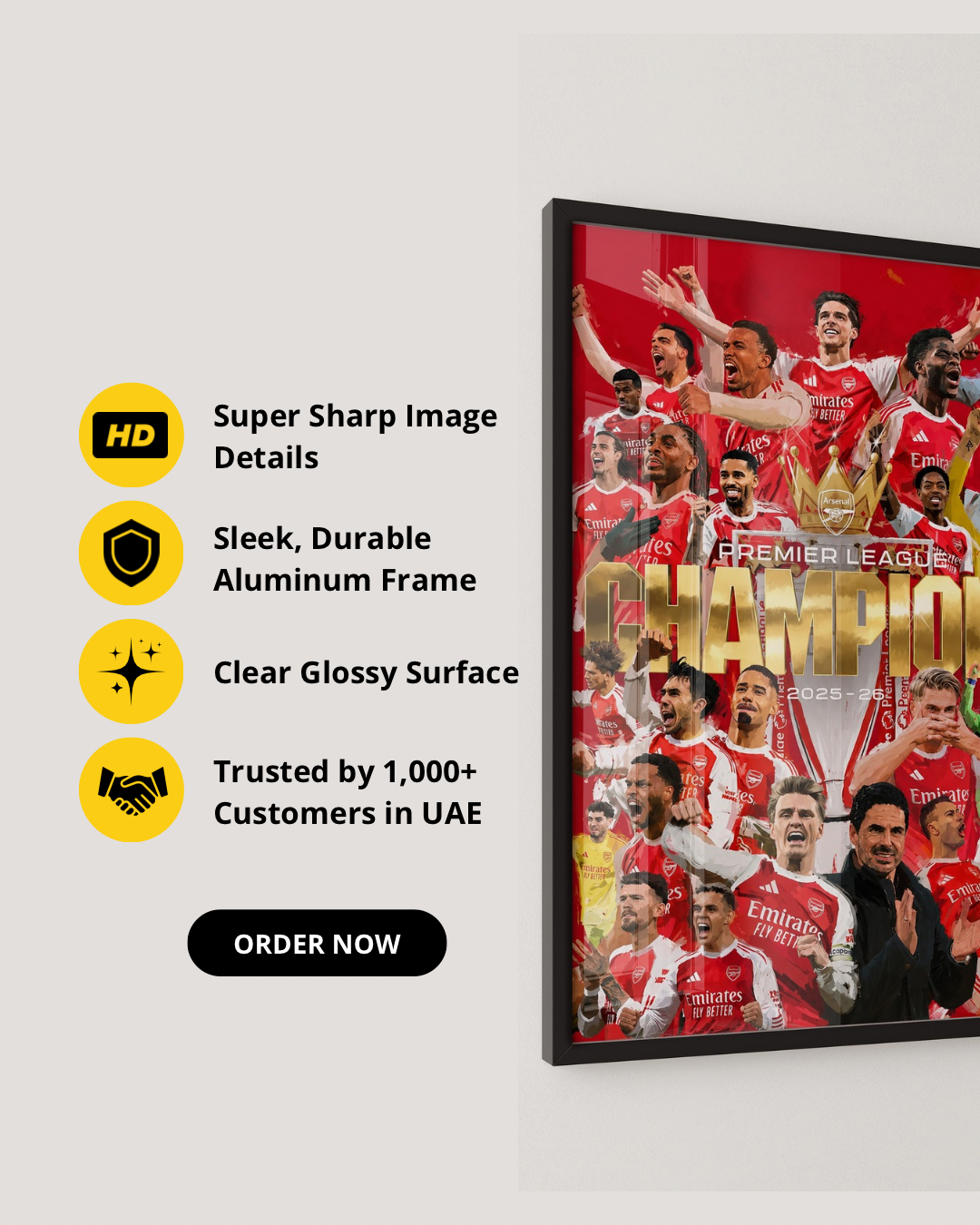 ARSENAL - PREMIER LEAGUE CHAMPIONS 2026