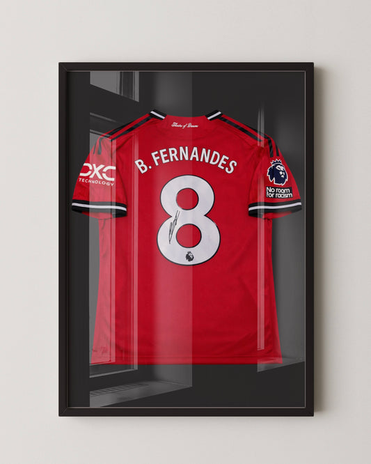 BRUNO FERNANDES - SIGNED MANCHESTER UNITED 2023/2024 JERSEY