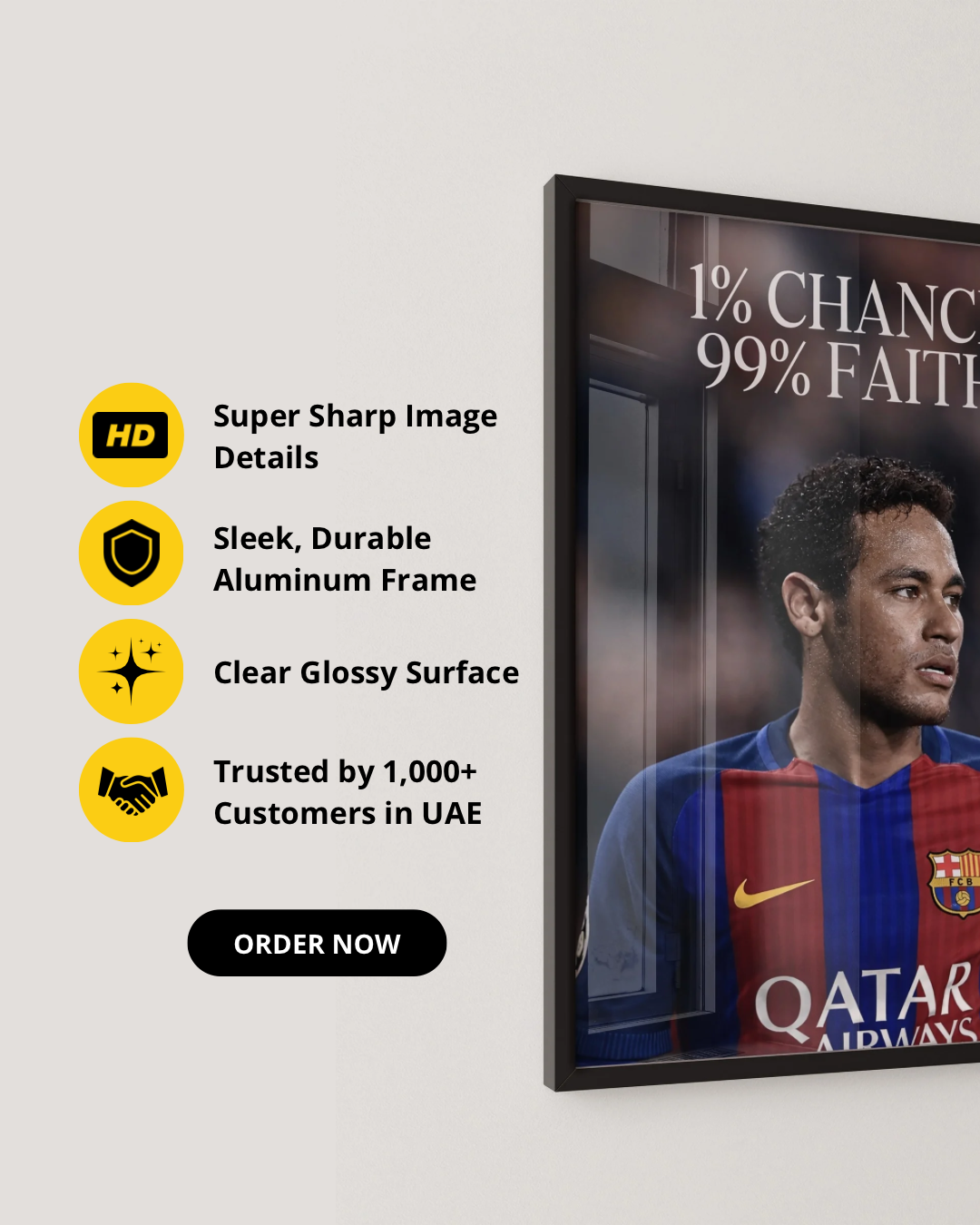 NEYMAR JR - 1% CHANCE 99% FAITH