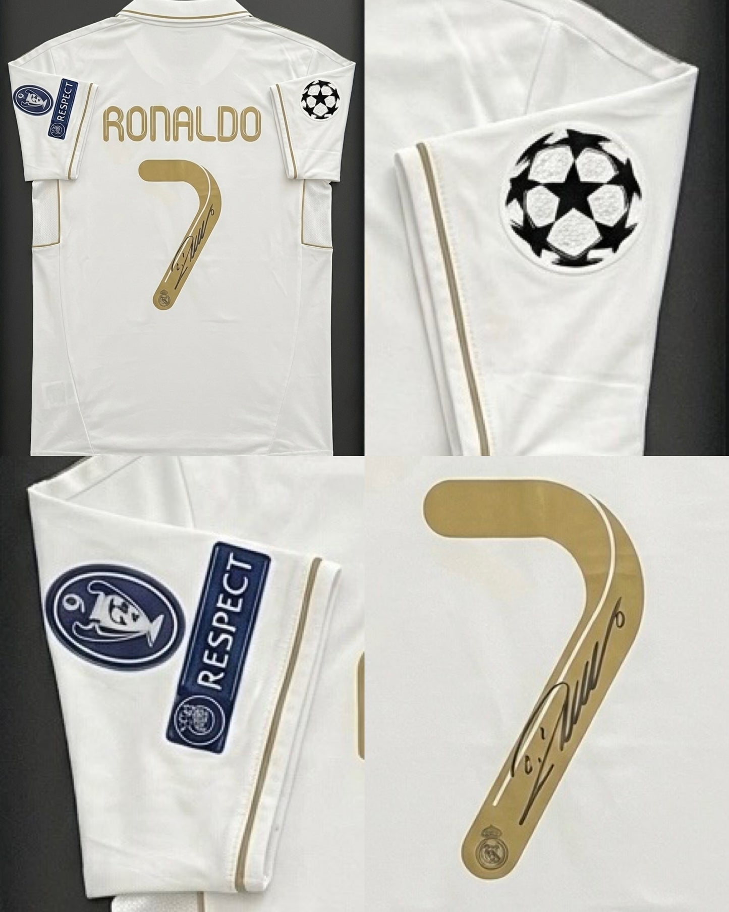 CRISTIANO RONALDO - SIGNED REAL MADRID 2011/2012 JERSEY