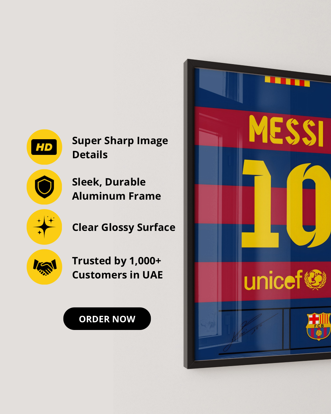 LIONEL MESSI JERSEY - BARCALONA