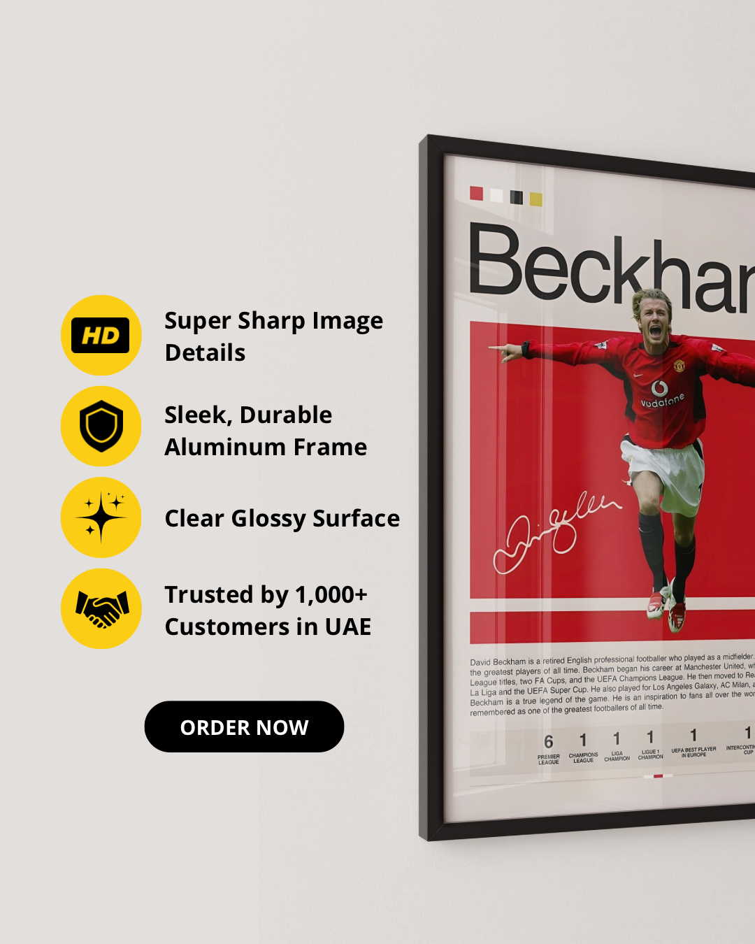 DAVID BECKHAM - MANCHESTER UNITED
